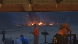 Миниган Ночью - Стрельба Трассерами