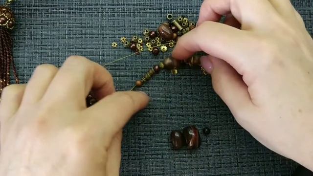 ПРЕКРАСНЫЙ кулон с кистью своими руками!  СОЗДАЙ своё уникальное украшение! Архив
