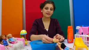 МиМиЛэнд: Куклы Барби делают прически. Игры для девочек.