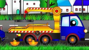 Мультфильмы про машины: Эвакуатор спасает Джип