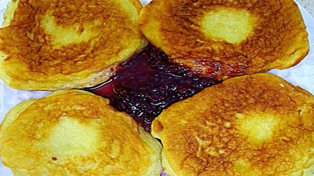 Оладьи с манкой на кефире