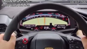 Lamborghini Revuelto 6.5 V12 1001HP Acceleration 0-300 Km/h with Launch Control