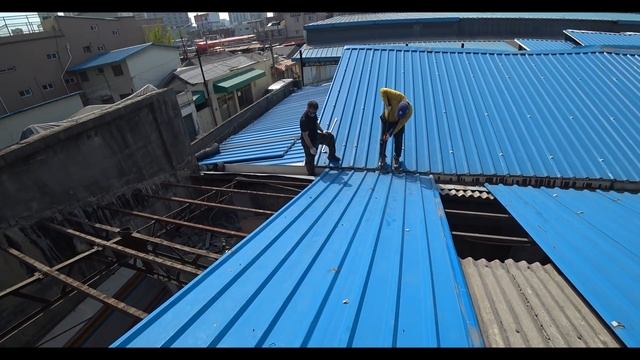 Работа в Корее ,ломаем 5 день склад