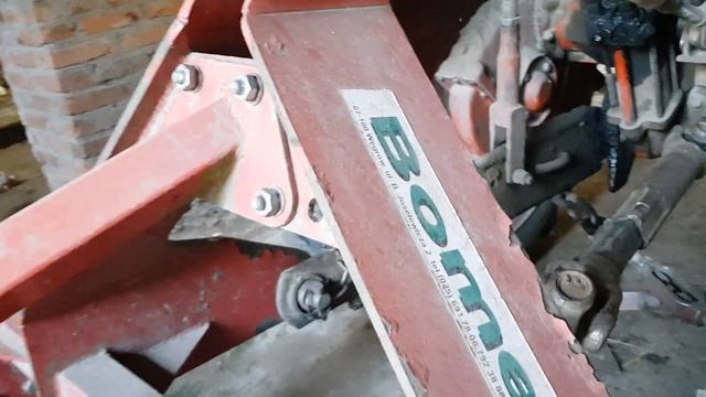 Картофелекопалка. Польская, однорядная.