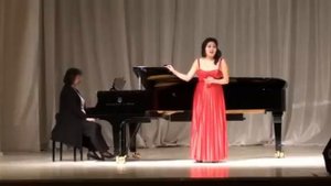 Аюна Базаргуруева ария Мими из оп Богема Дж Пуччини si mi chiamano MII