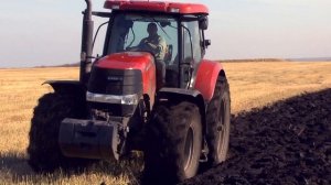 Plowing 2017 | Вспашка | трактор Case IH Puma 210 | плуг оборотный навесной KUHN Multi Master 123 5