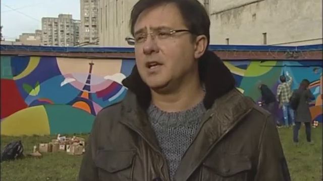 Граффити на Васильевском острове- ТВ СТО
