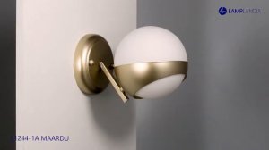 Настенное бра Lamplandia L1244-1A MAARDU, E14*макс 40Вт