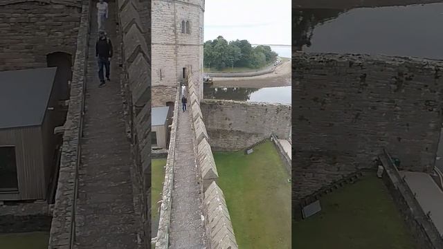 Наше мини путешествие в Северный Уэльс. Caernarfon и замок. Часть 1. смотреть онлайн