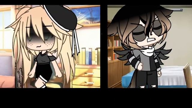 Клипgacha life дождик за окном