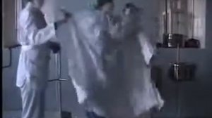 Техника одевания стерильного халата