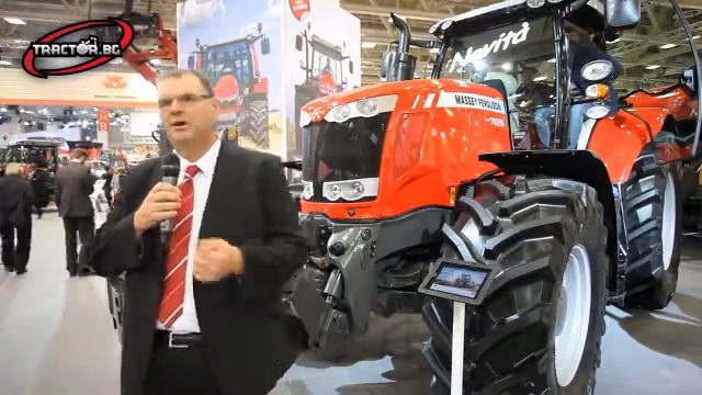 Massey Ferguson представи нови модели трактори EIMA 2012 смотреть онлайн