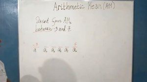 Arithmetic Mean