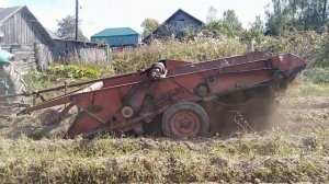 Трактор ЮМЗ/Копаем картошку