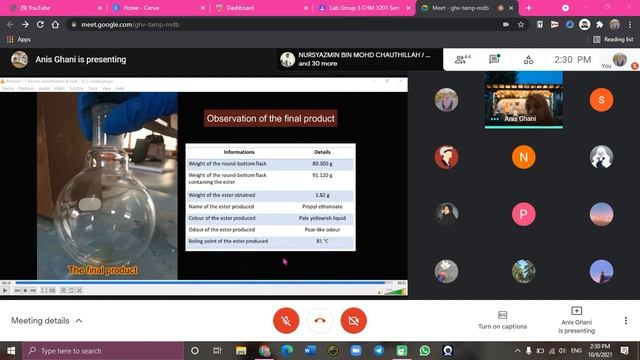 Lab CHM3201 Module 10 смотреть онлайн