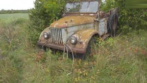 Нашли в лесу ржавый ГАЗ69 1973 года. Заведется ли?!