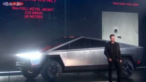 Маск объяснил, почему разбилось стекло на презентации Cybertruck