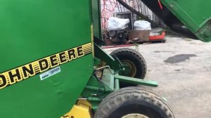 Пресс-подборщик рулонный ременной Джон Дир John Deere 580 из Европы с доставкой без предоплаты