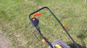 Первый день работы, газонокосилка Oasis Garden, мини-обзор.