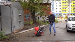 Обзор виброплиты elitech , замена масла на виброплите элитеч, аренда виброплит Сургут