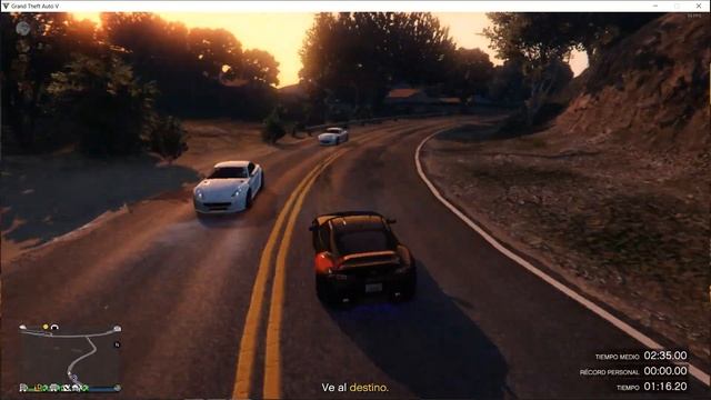 GTA 5 Time Trial This Week Vinewood Hills w. Dinka Jester RR смотреть онлайн