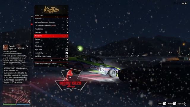 Gta V mod menu - KINGPIN - 1.53 - Undetected - 09/07/2021