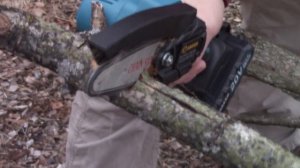 Mini Chainsaw Cordless battery powered