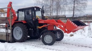 Экскаватор -погрузчик ЭО 2626М1 на базе трактора МТЗ 82.1