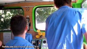 В кабине тепловоза ТУ7А #3198 (Часть 1)