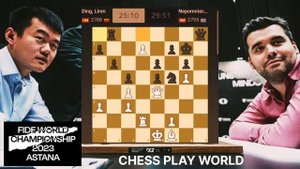 FIDE WORLD CHAMPIONSHIP 2023 ROUND 8|CHESS PLAY WORLD