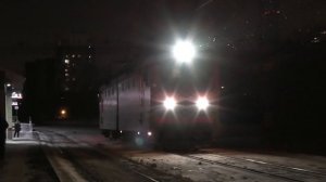 2ЭС6-1084 "Синара" следует резервом через о.п. Первомайская