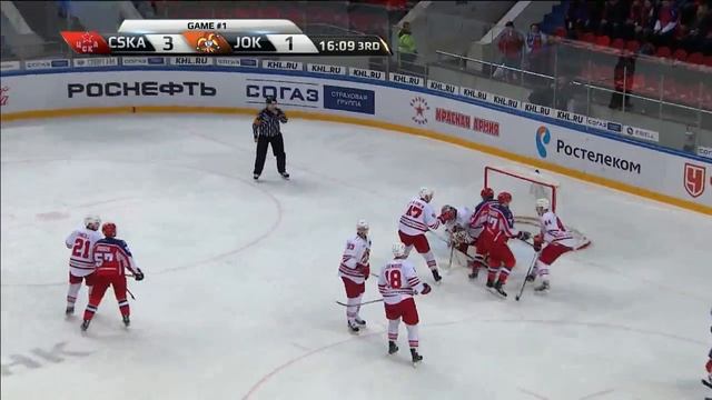 2017 Gagarin Cup. Jokerit 2 CSKA 4 02/21/2017 (Game 1) смотреть онлайн