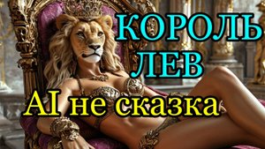 Король лев. Драматично-депрессивная AI не сказка.