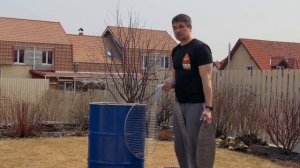Настоящий техасский смокер своими руками! Углежог DIY
