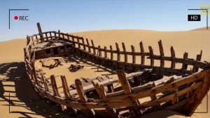 Корабль в пустыне?