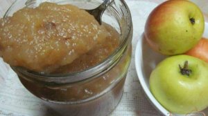 Яблочное пюре