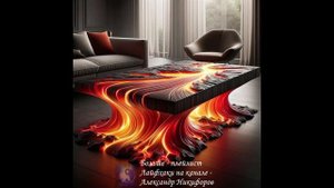 Обзор. Невероятно красивые столы из эпоксидной смолы, дерева и подсветки