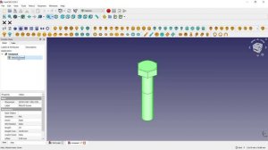 FreeCAD How To Make Bolt