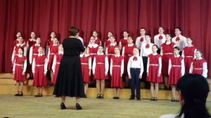 Старший хор "Созвучие" МБУ ДО "ДШИ Центрального района" г.о. Тольятти "Вниз по матушке по Волге"