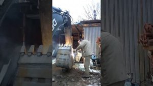 наплавляем ковш СОРМАЙТом