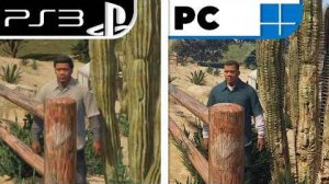 GTA V  - Сравнение графики 2013 и 2025 года (PS3 vs ПК)