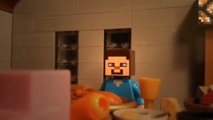 ЛЕГО МАЙНКРАФТ МУЛЬТИК ПРО СТИВА! СЕРИЯ  НАШЕСТВИЕ