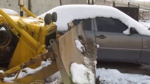 Небольшой на очень шустрый трактор Komatsu d20-2