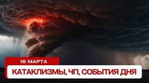 Катаклизмы сегодня 16.03.2025. Новости сегодня, ЧП, катаклизмы за день, события дня