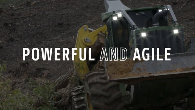 Tough Terrain Productivity | John Deere 768L-II Bogie Skidder