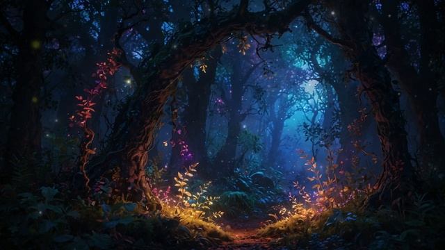 Зачарованный лес - D&D Фэнтези Фоновая музыка. Волшебная и расслабляющая💫Музыка фэнтези мира