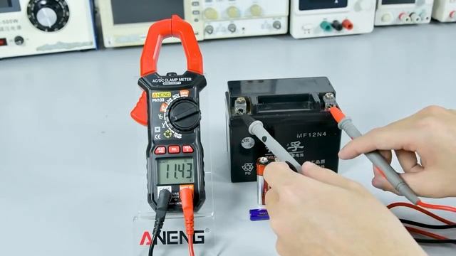 Токоизмерительные клещи ANENG PN103 переменного и постоянного тока AC/DC смотреть онлайн