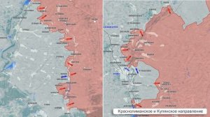 Бои под Купянском, наступление на восточном берегу Оскола.