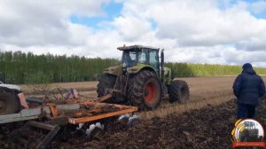 Дискование стерни день второй.