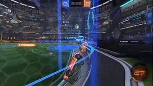 🚀 Забиваю невероятный воздушный гол в Rocket League – мастерство на пределе! ⚡🔥